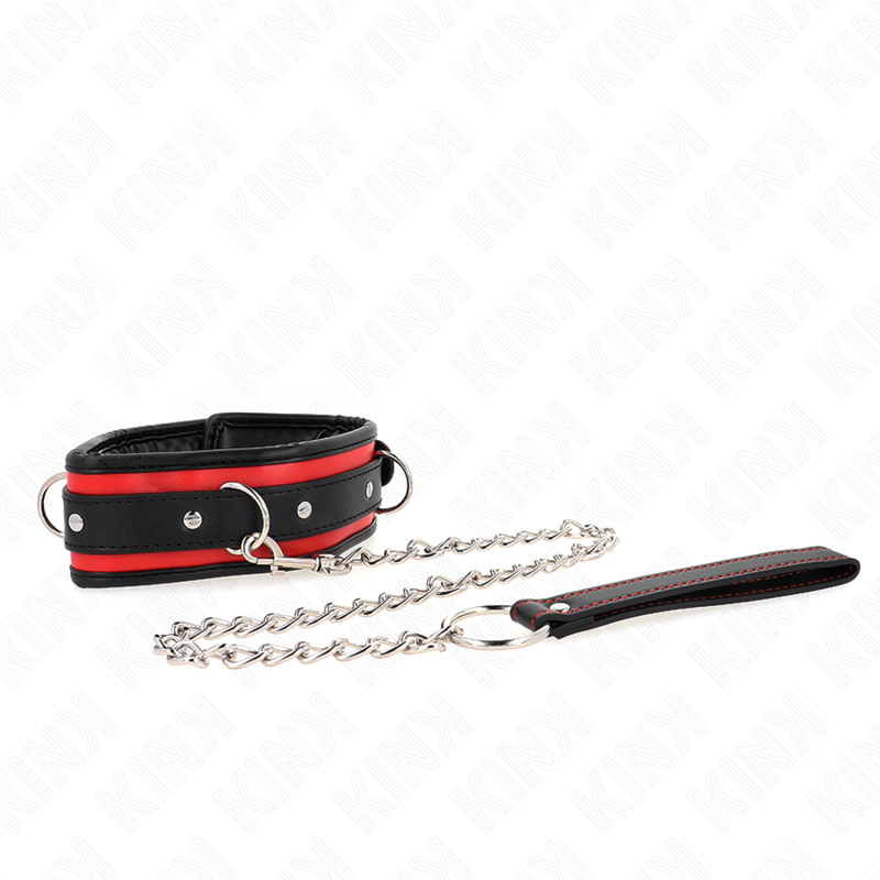 Collier lourd à ceinture réglable — vue de dos