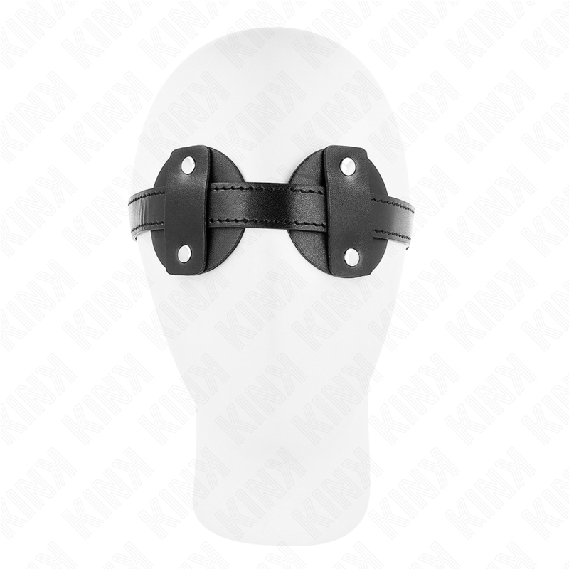 Bandeau couvre-yeux réglable pour jeux de soumission — vue de profil