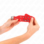 Bracelets avec double ligne de clous réglables