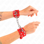 Bracelets avec double ligne de clous réglables