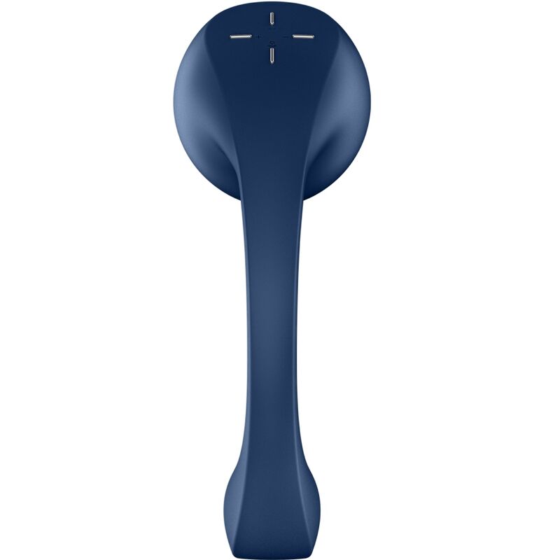 Stimulateur point G et clitoris par impulsions d'air — vue de dos
