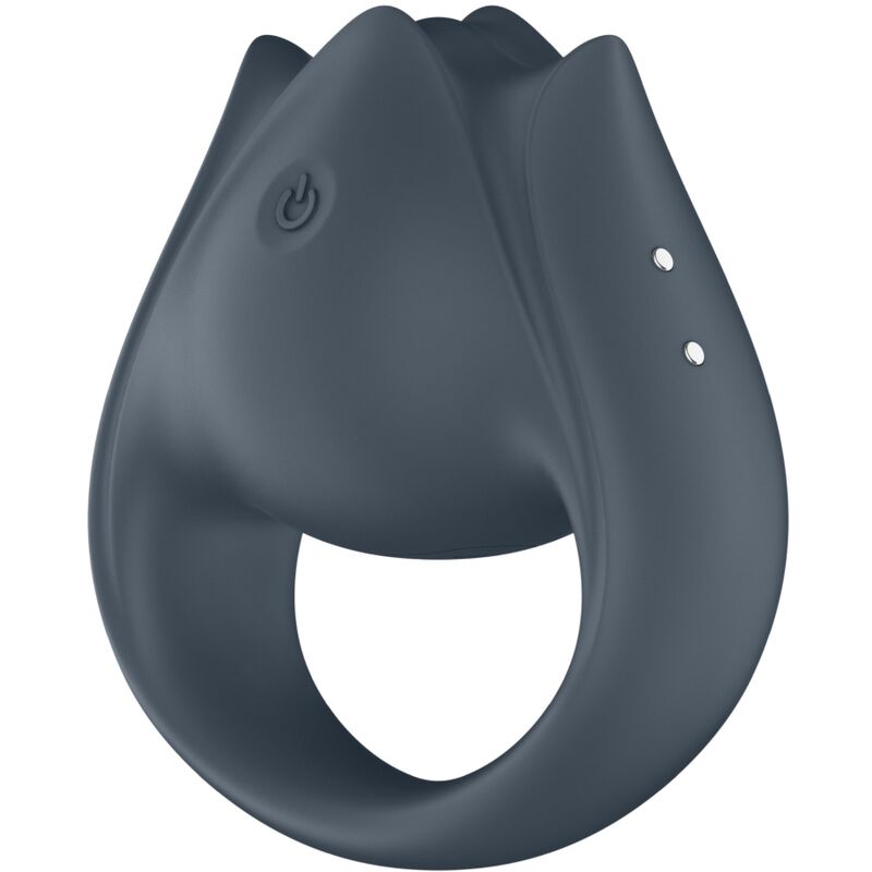 Anneau vibrant et stimulateur de doigts 2 en 1 en silicone — détail produit