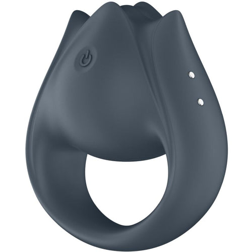 Anneau vibrant et stimulateur de doigts 2 en 1 en silicone — détail produit