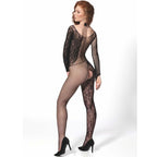 Bodystocking résille noir intégral taille unique — détail produit
