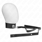 Collier de soumission fin avec longue laisse — vue principale