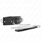 Collier lourd de soumission avec laisse — détail produit