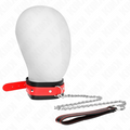 kink collier avec bracelet rouge 65 cm ajustable 36 43 cm x 5 cm