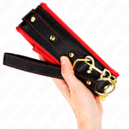 kink collier avec bracelet imitation cuir eponge modele 2 reglable 37 54 cm x 3 cm