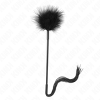 Martinet en silicone avec plumes — détail produit