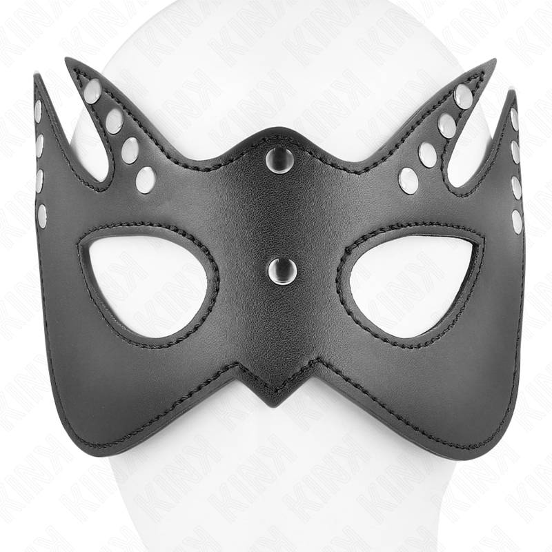 Masque chauve-souris à rivets pour jeu de rôle — vue de dos