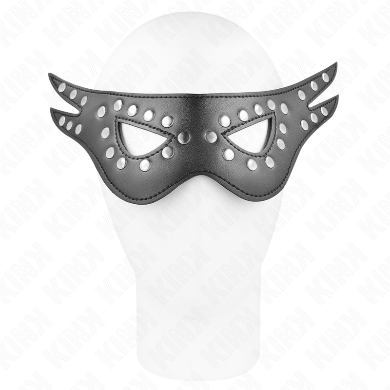 Masque sexy en simili pour jeu de séduction — vue de profil