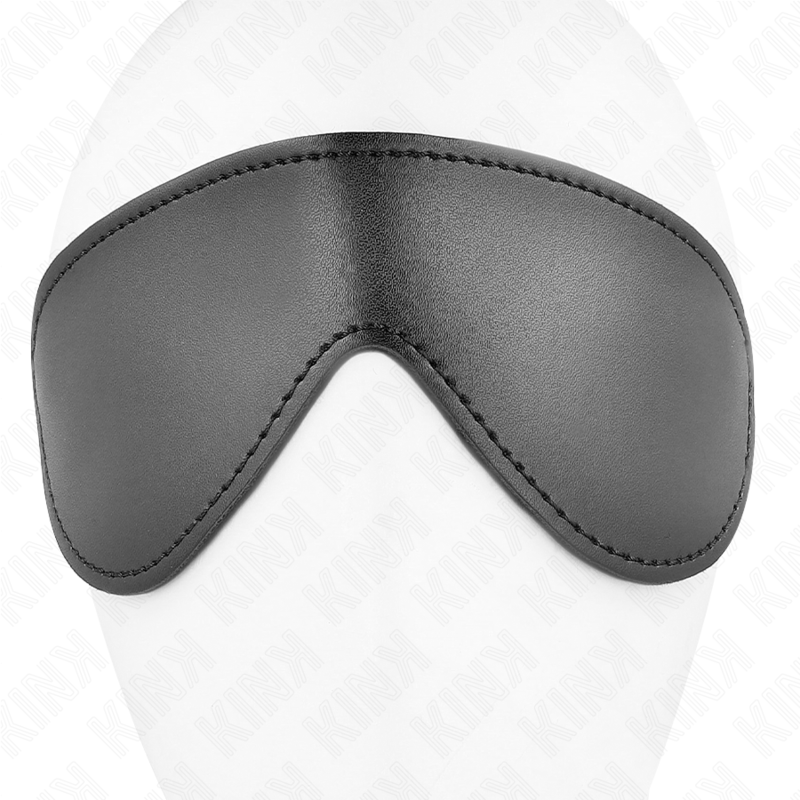 Bandeau pour les yeux simple en simili — vue de dos
