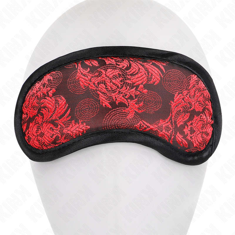 Masque loup sensuel à anneau décoratif — vue de dos