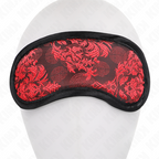 Masque loup sensuel à anneau décoratif — vue de dos