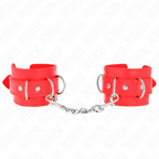 kink 3 appareils poignets ajustables rouge 17 5 25 cm x 6 cm