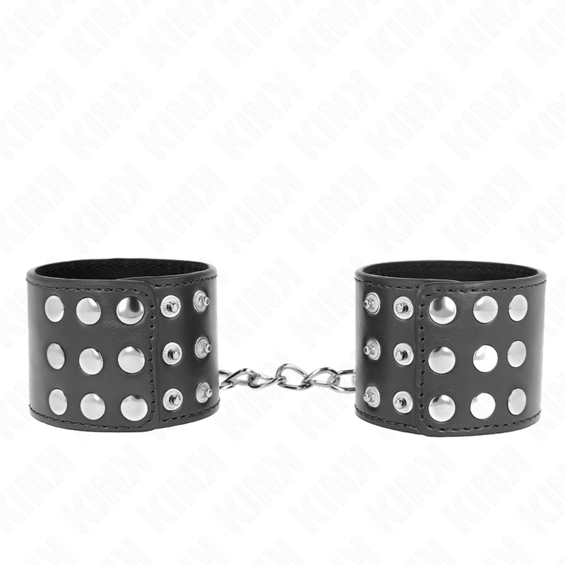 Manchettes poignets à pression réglables — vue de dos