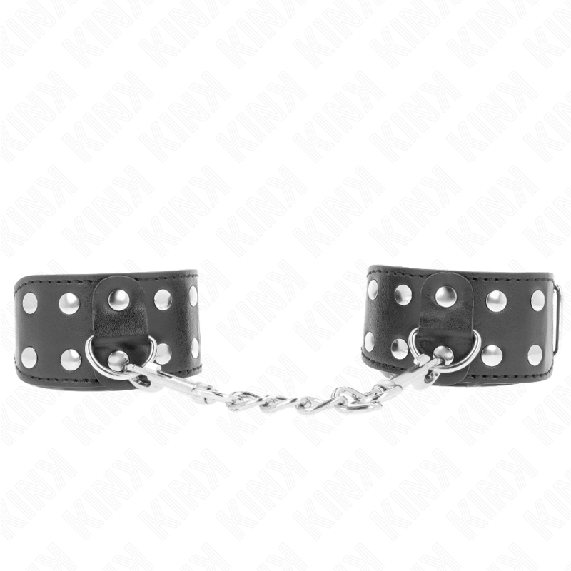 Bracelets avec double ligne de clous réglables