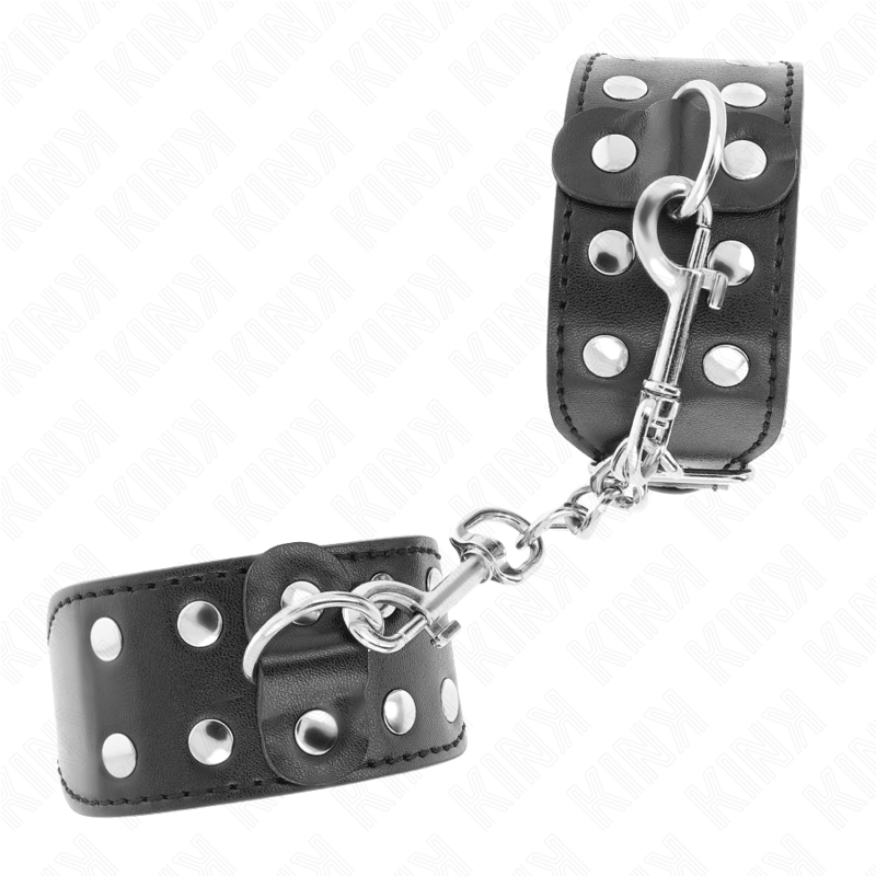 Bracelets avec double ligne de clous réglables