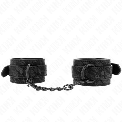Bracelets de poignet ajustables dentelle foncée — détail produit