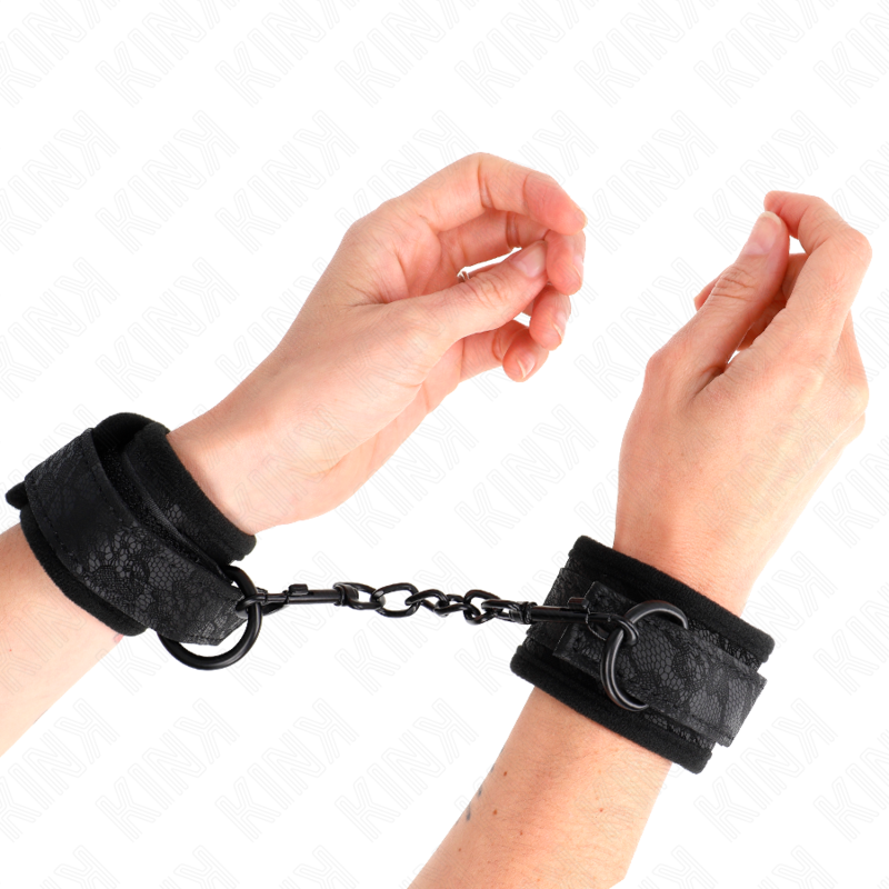Bracelets de poignet ajustables dentelle néoprène — vue principale