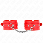 kink appareils poignets fins rouge ajustables 21 33 cm