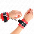 Menottes poignets à ceinture réglable