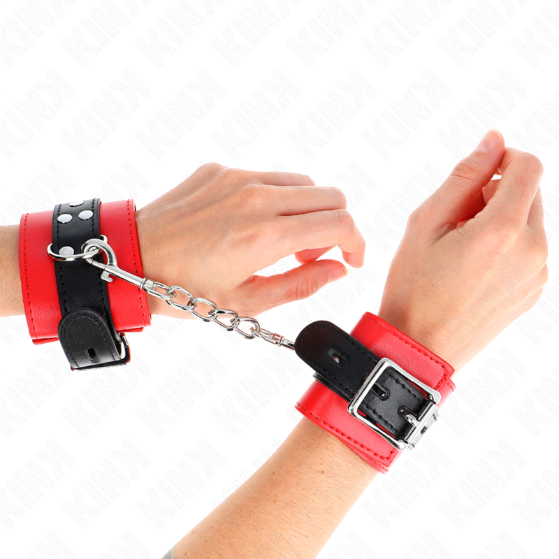 Menottes poignets à ceinture réglable