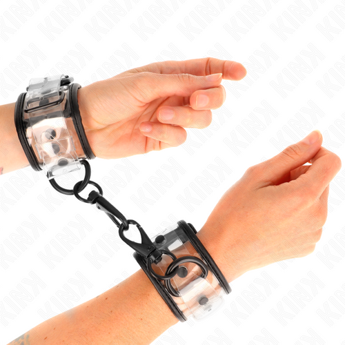 Bracelets de poignet ajustables transparents — vue principale