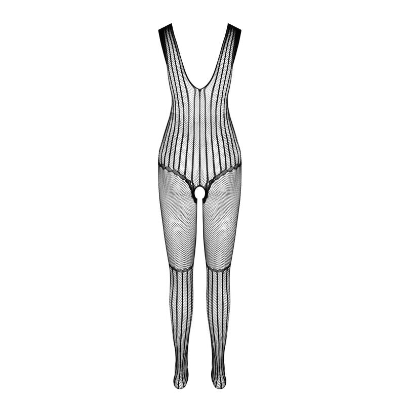 Combinaison résille mesh à motifs de dentelle — angle alternatif