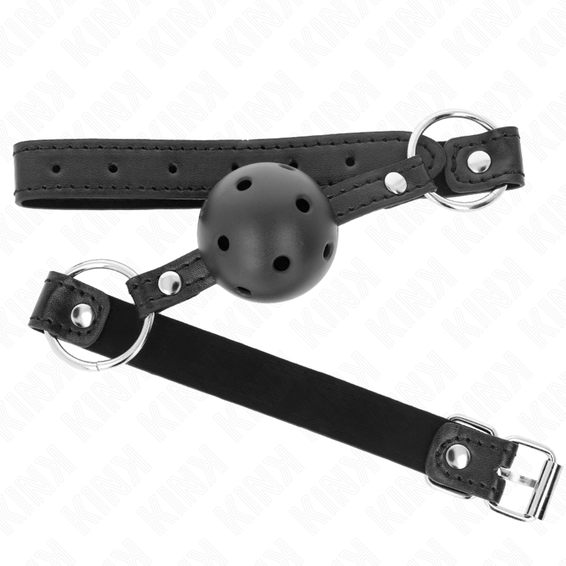 kink boule noire creuse dure 4 5 cm gag modele 1 63 5 x 2 cm