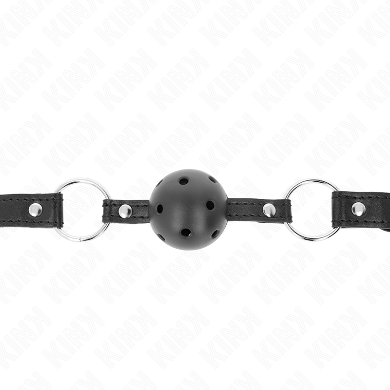 kink boule noire creuse dure 4 5 cm gag modele 1 63 5 x 2 cm