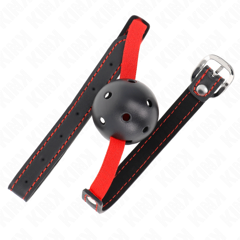 Bâillon ouvert à ceinture élastique — détail produit