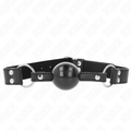 Bâillon boule souple sangle en cuir — vue principale