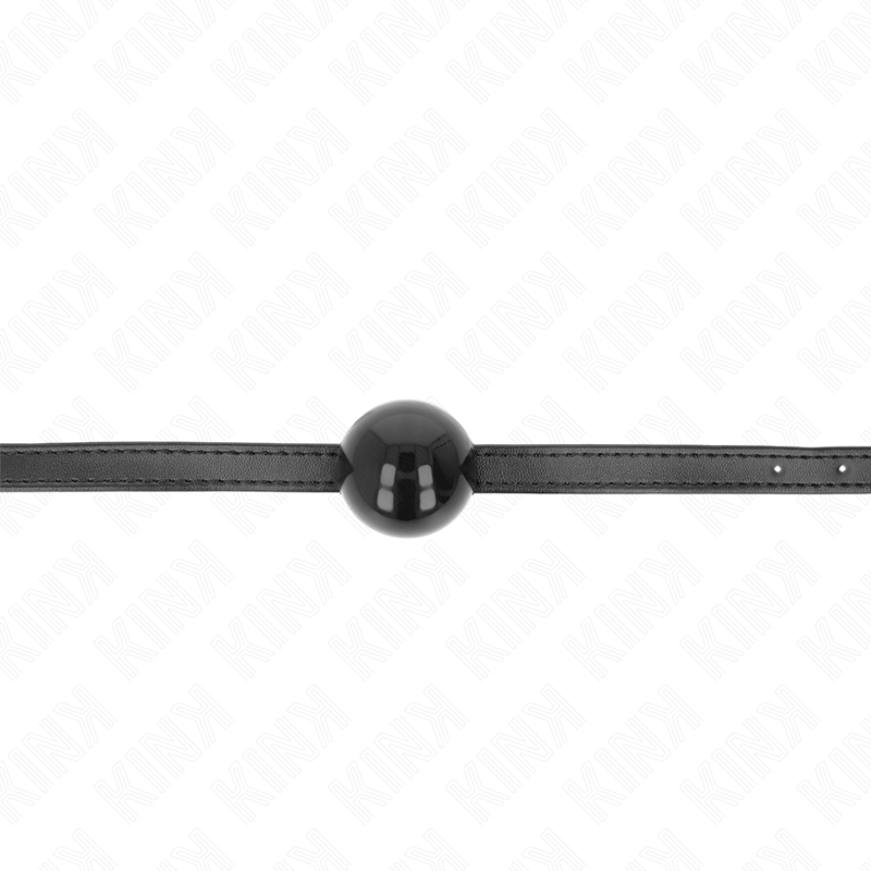 Bâillon petite boule silicone épuré — vue principale