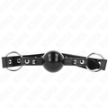 Bâillon boule en silicone à fermeture rapide — vue principale