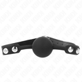Bâillon boule en silicone à sangle réglable — vue principale