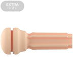 Masturbateur anal réaliste texturé extra serré — détail texture surface