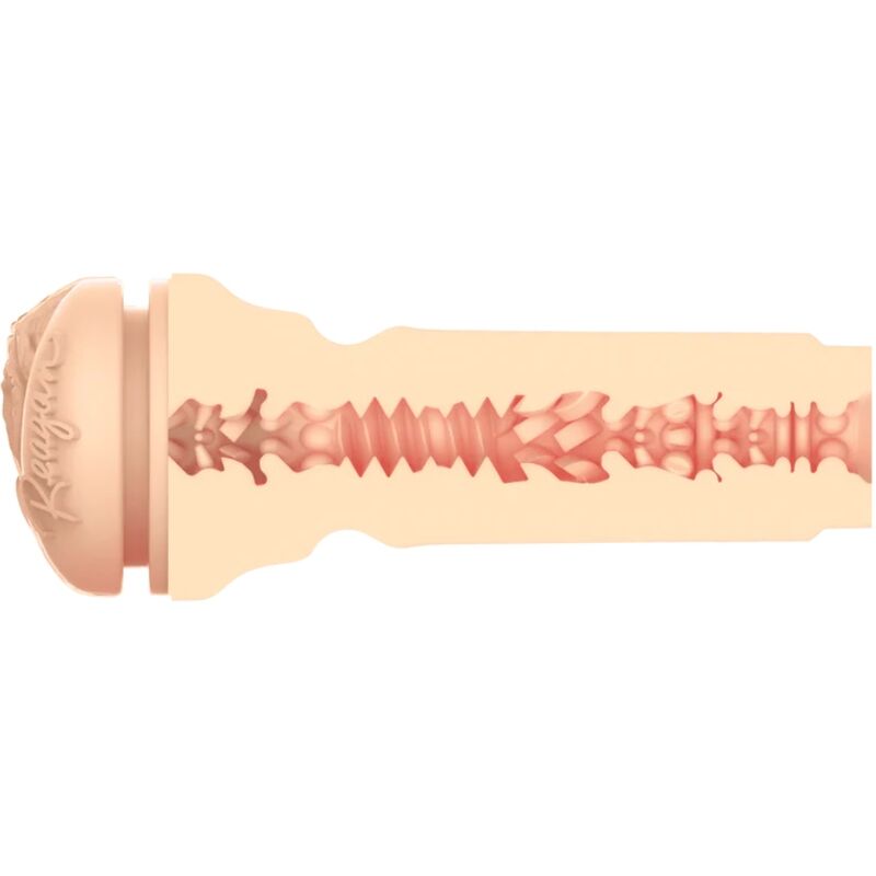 Masturbateur réaliste Reagan Foxx connecté — détail texture surface