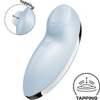 satisfyer tap climax 2 vibrateur stimulateur gris