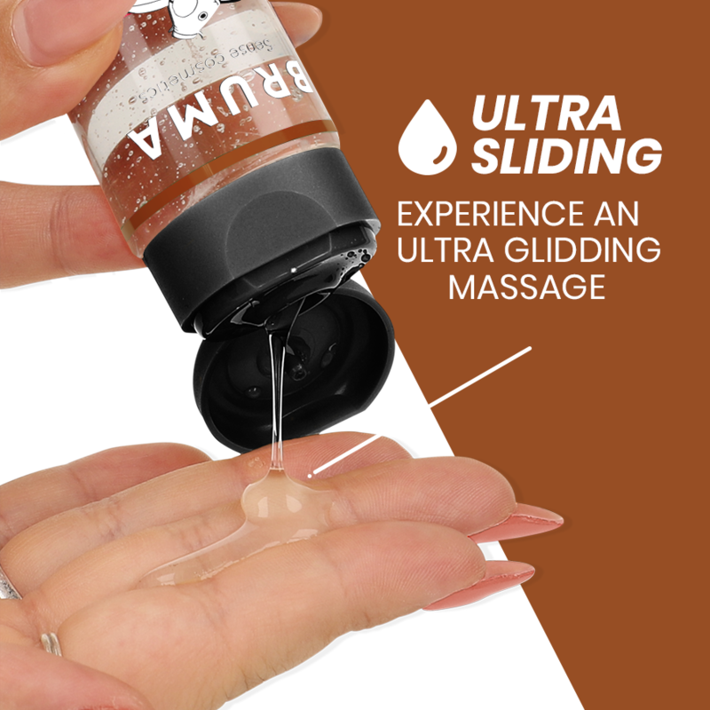 Huile de massage premium effet chaleur saveur cupcake 3 en 1 - 100 ML