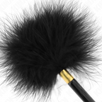 kink plumes chacoules en metal dore noir 18 cm
