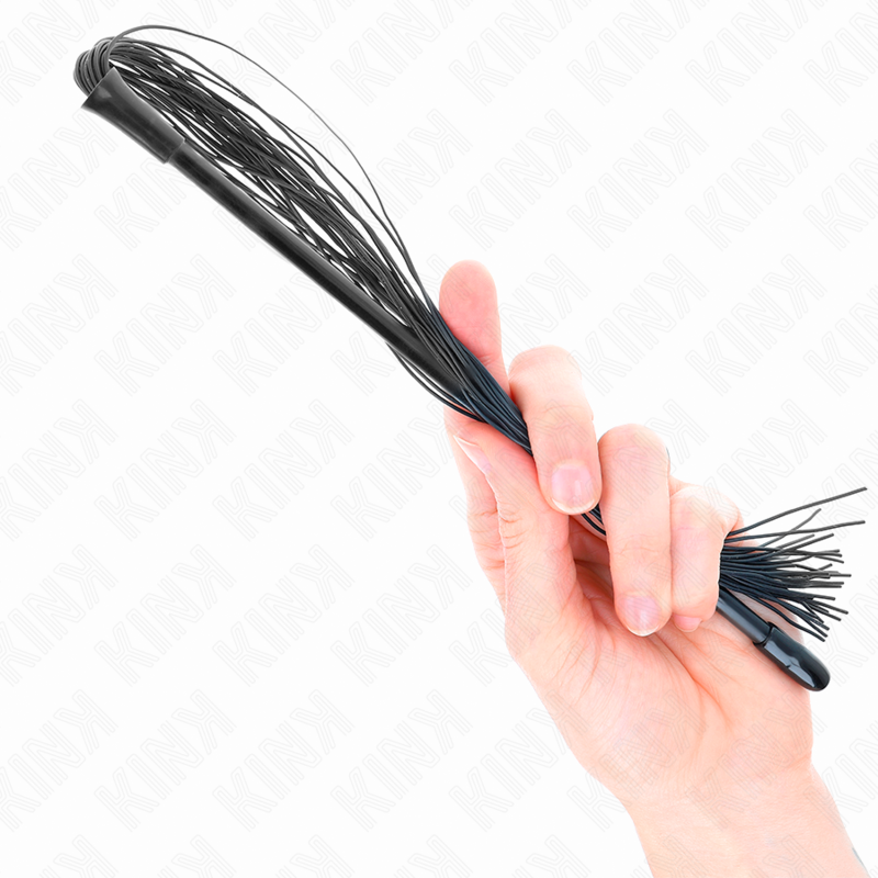Fouet en silicone souple — vue de profil