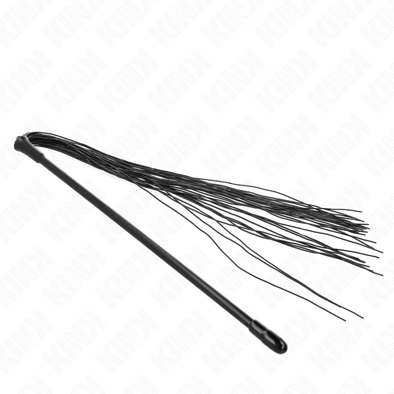 Fouet en silicone souple — détail texture surface