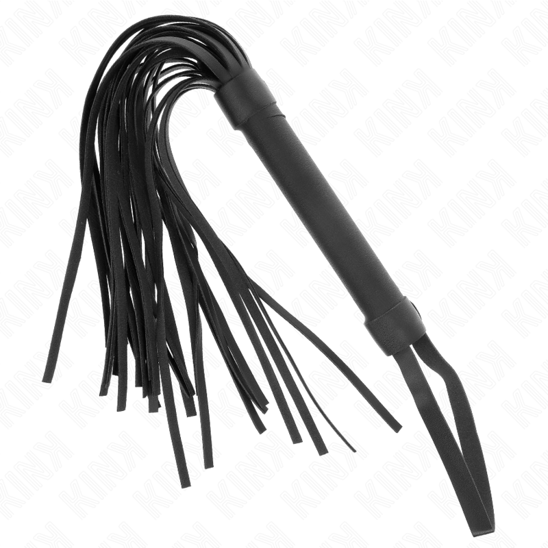 Fouet souple style néoprène pour jeux de discipline — détail produit