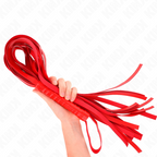 kink fouet rouge manche court long queue 70 cm
