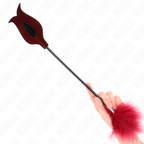 kink plumes de chacouilles avec palette en forme de rose 8 cm