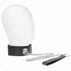 Collier de soumission épuré avec laisse — vue principale