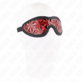 Serre-tête motif diamants rouge pour jeu de rôle — vue principale