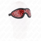 Serre-tête motif diamants rouge pour jeu de rôle — vue principale