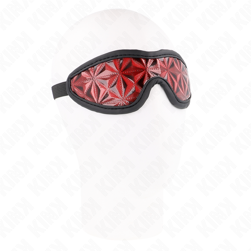 Serre-tête motif diamants rouge pour jeu de rôle — vue principale